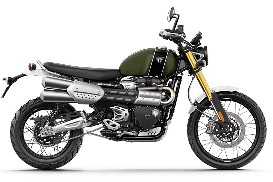ไทรอัมพ์ บอนเนอวิล สแครมเบลอร์ 1200 เอ็กซ์อี สีเขียว